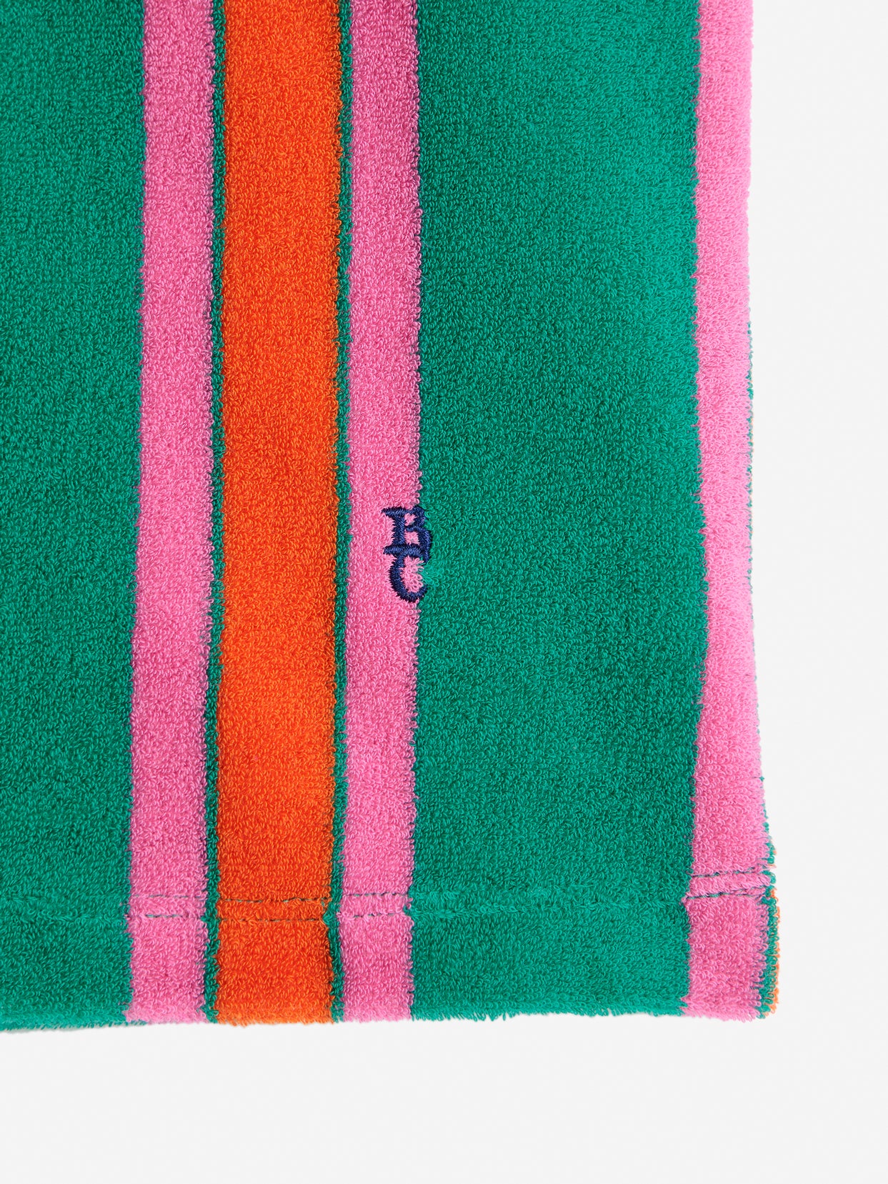 Multicolor Stripes terry tank top