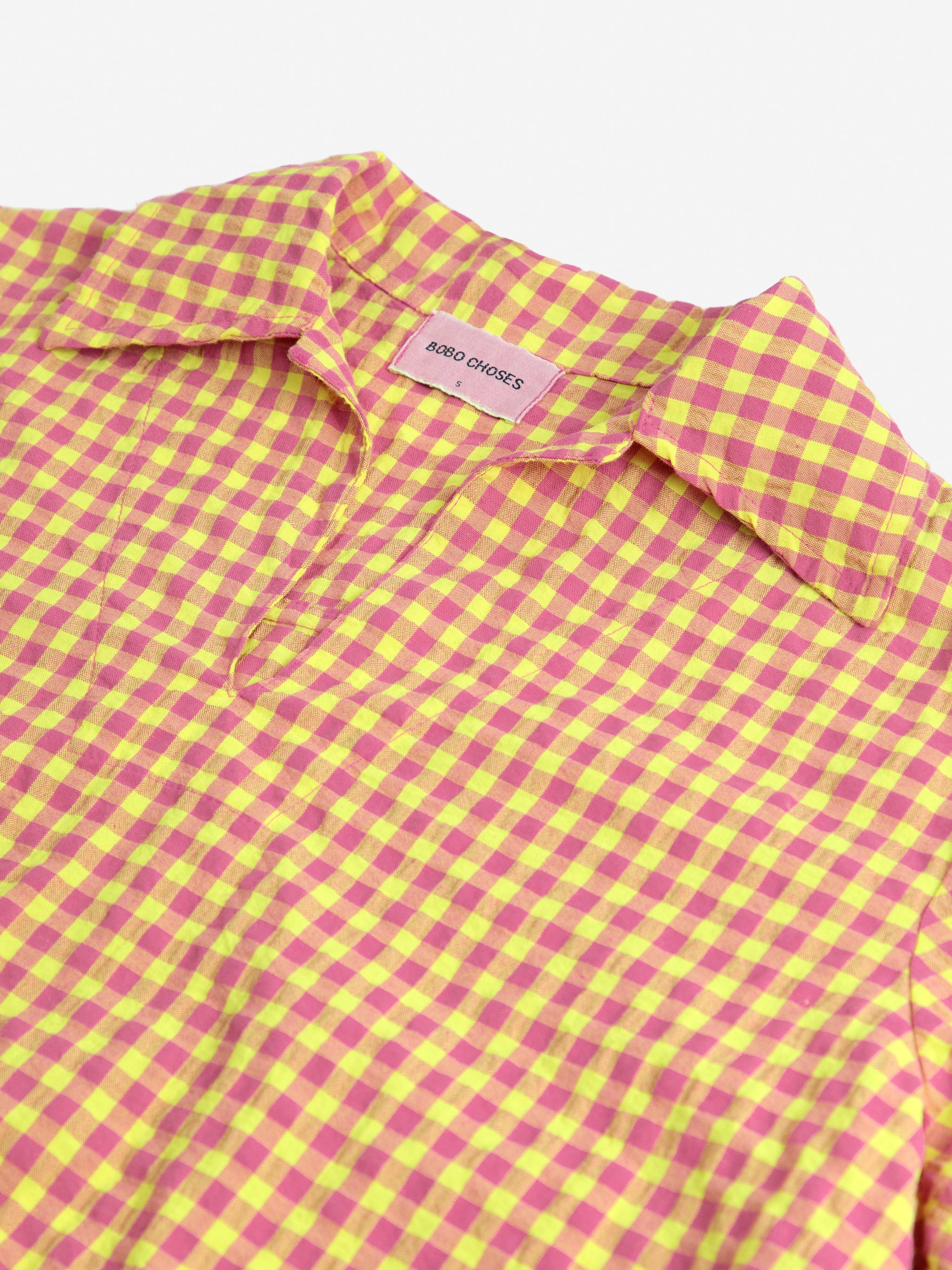 Vichy relaxed shirt