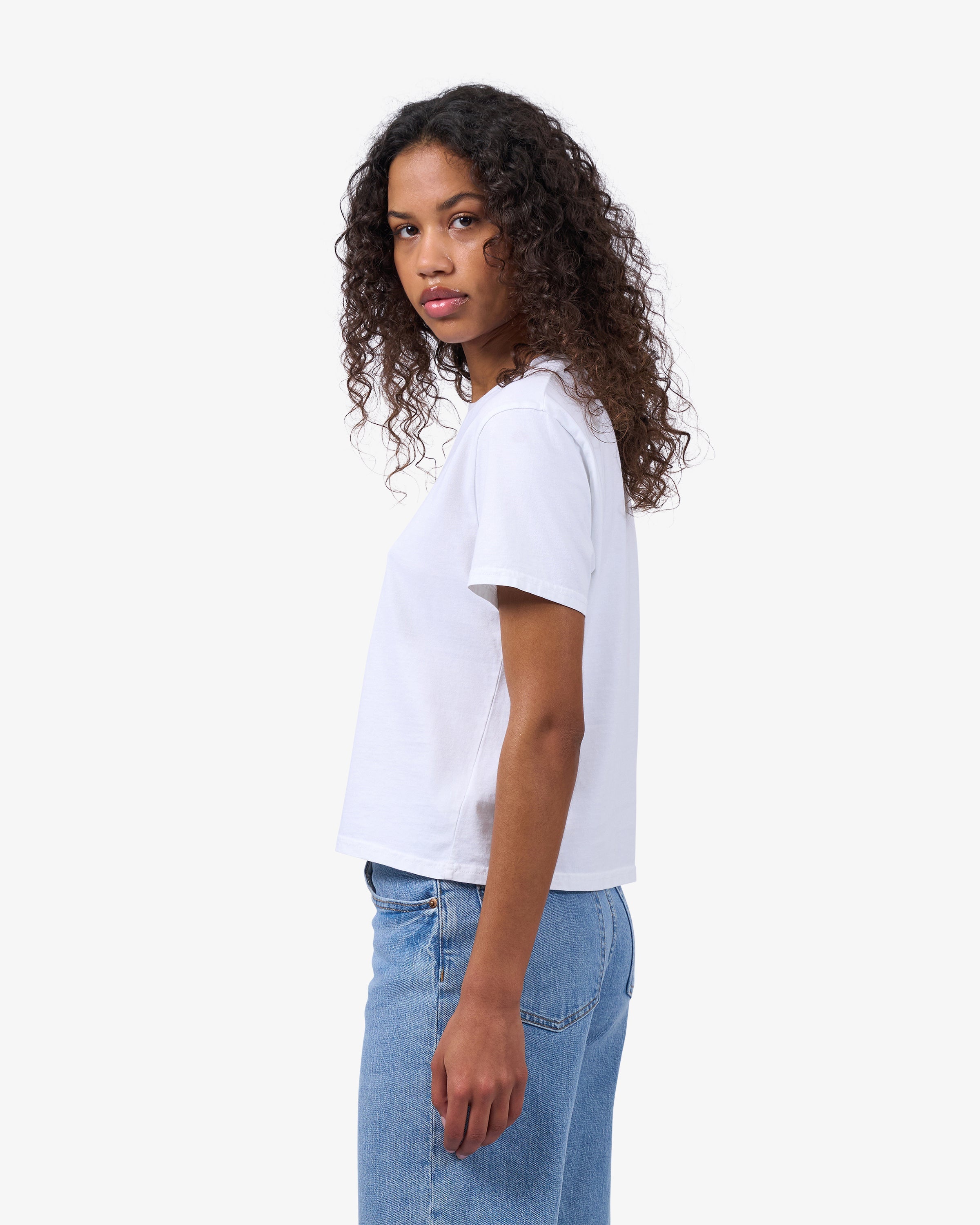 Organic Boxy Crop Tee