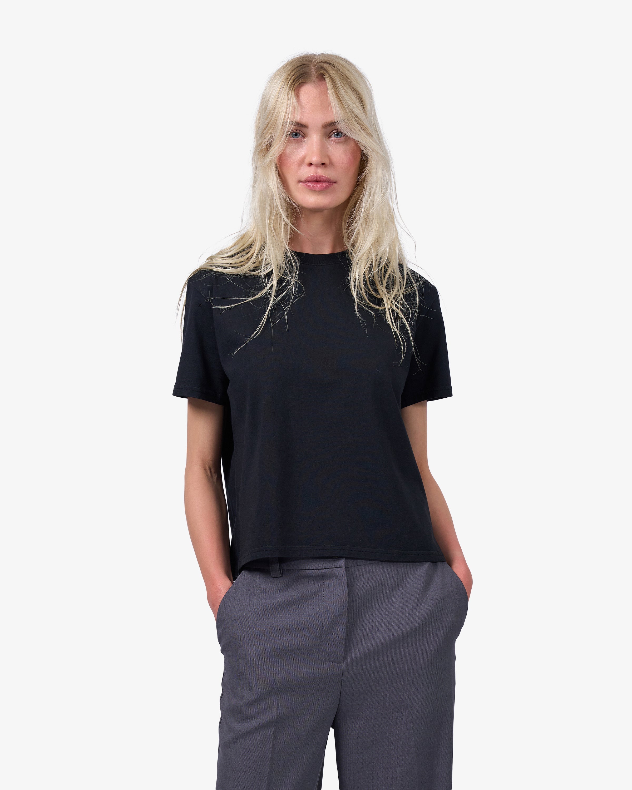 Organic Boxy Crop Tee