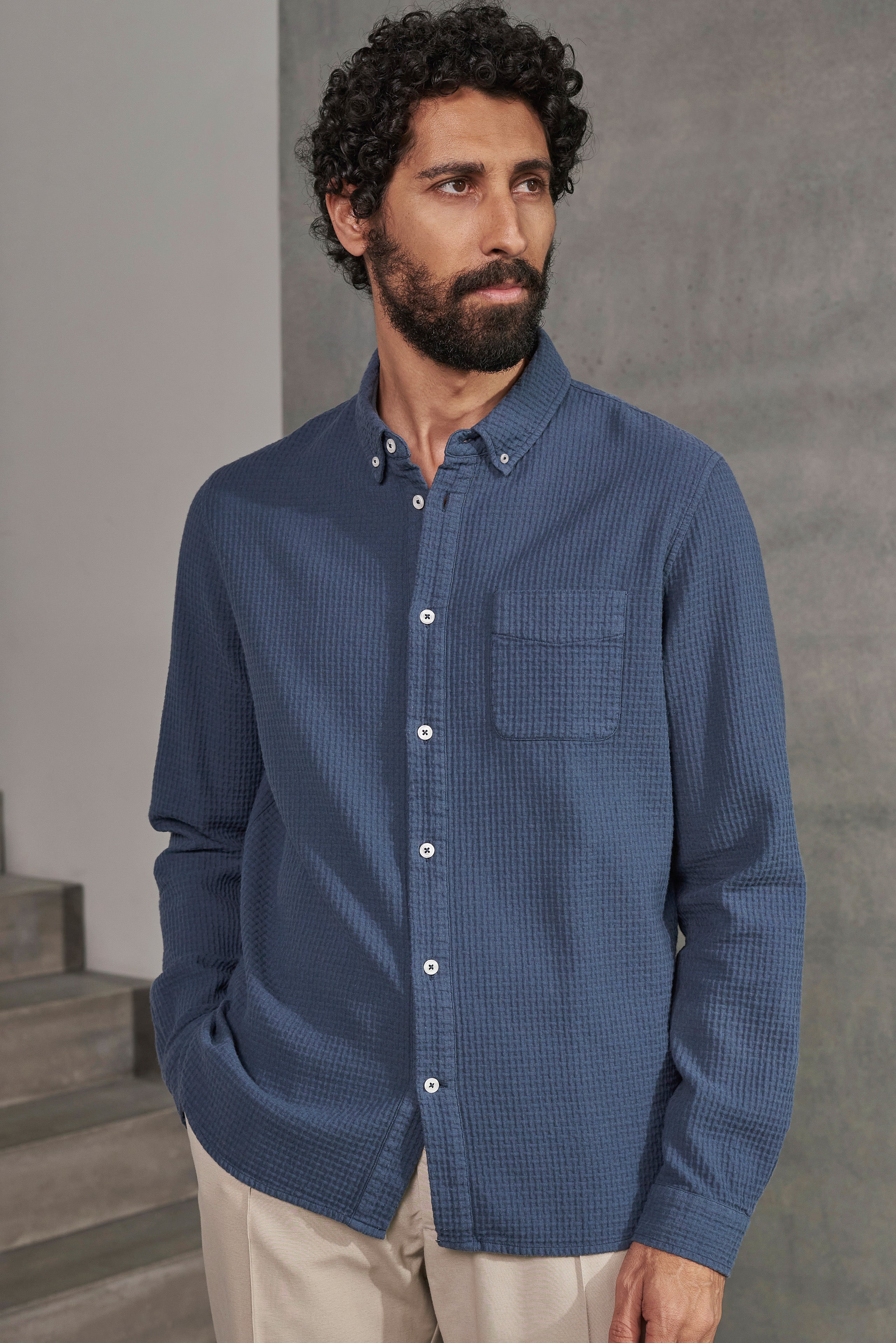 KEN shirt eco crepe