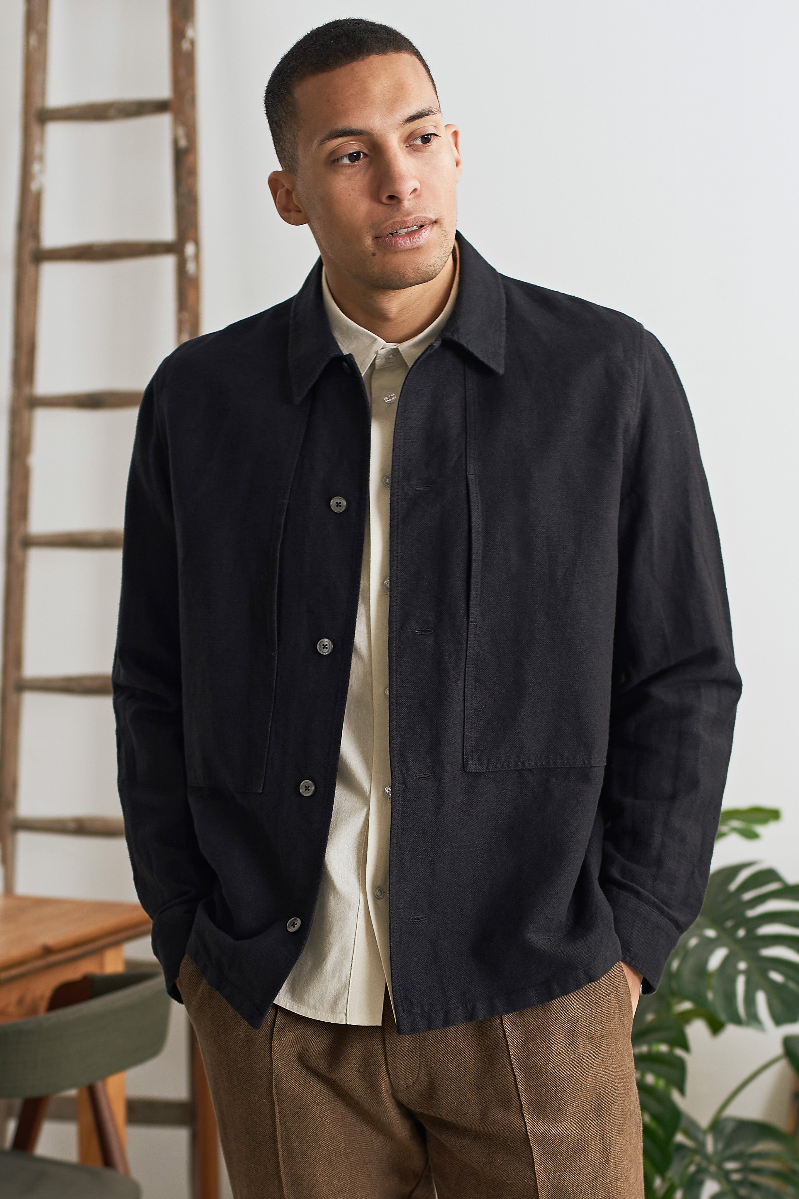 OWE overshirt - winter linen