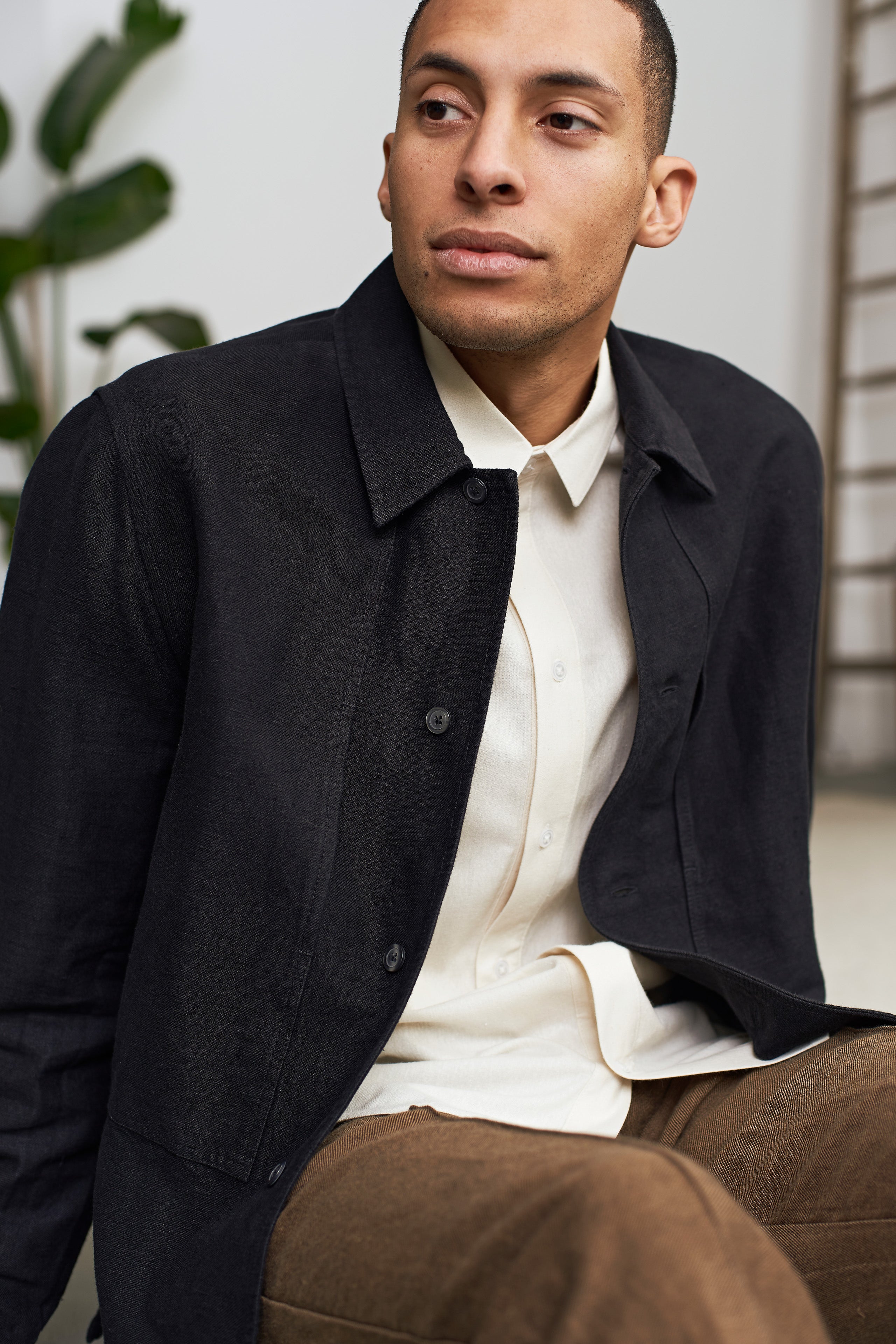 OWE overshirt - winter linen