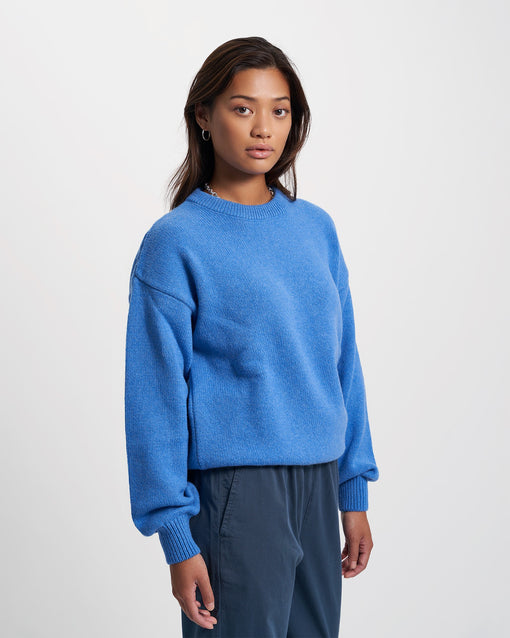 Oversized Merino Wool Crew