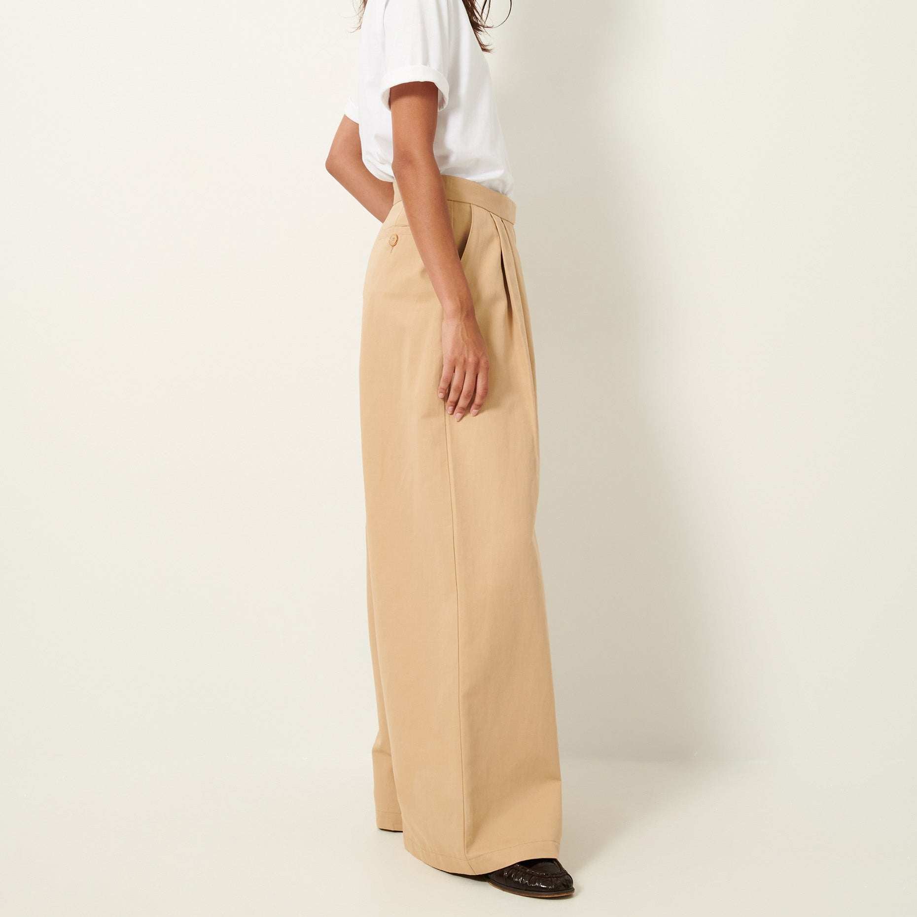 RIVERA large pant with pleats