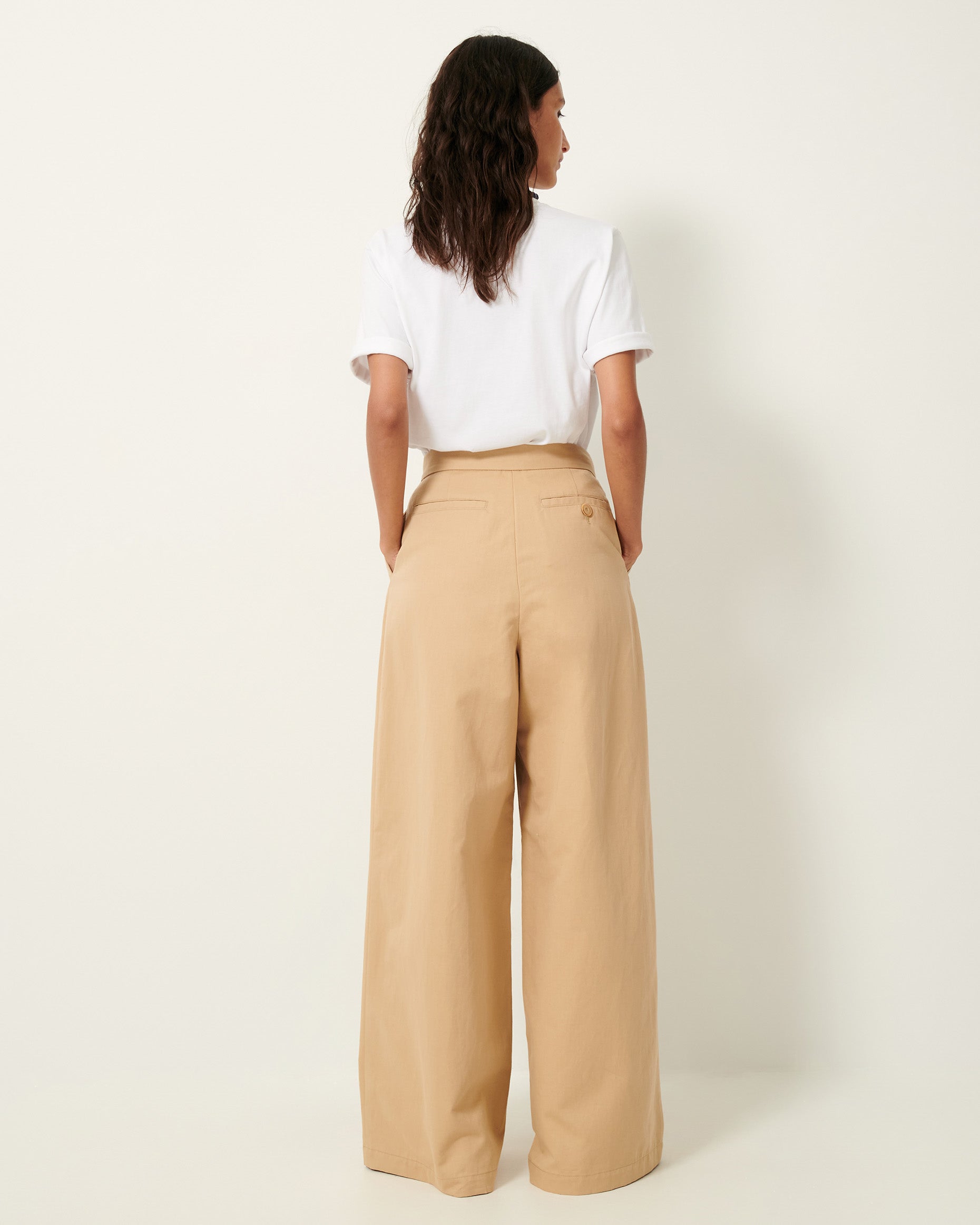 RIVERA large pant with pleats