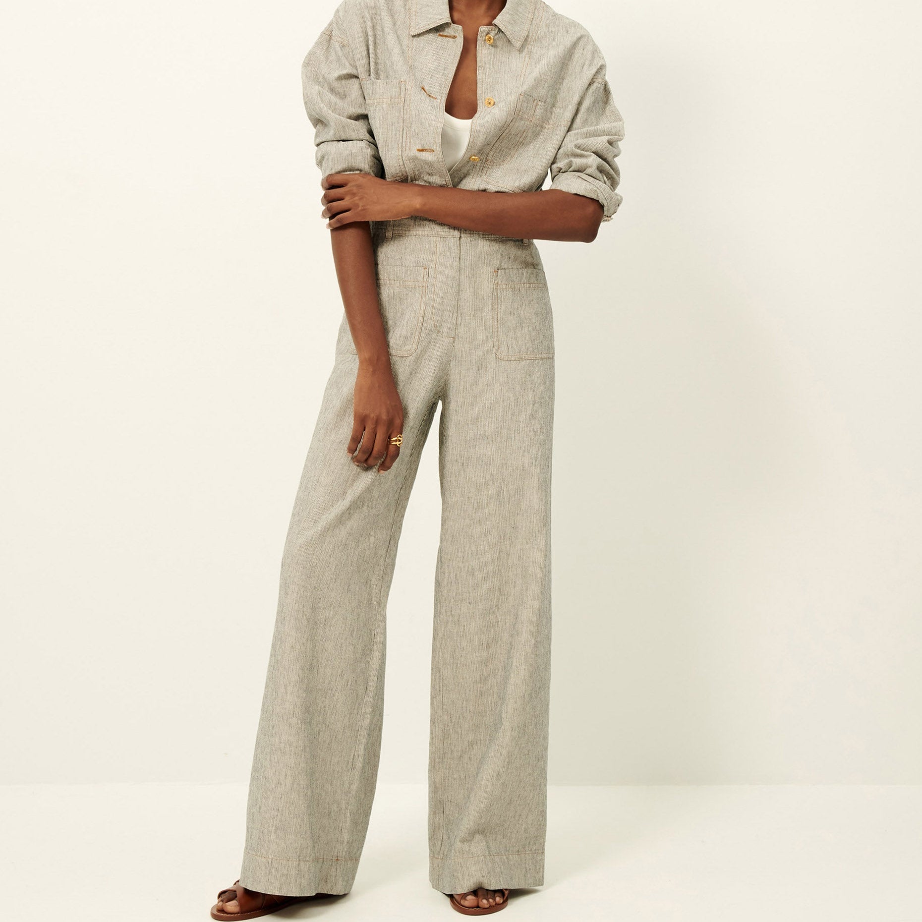 MANHATTI wide pants