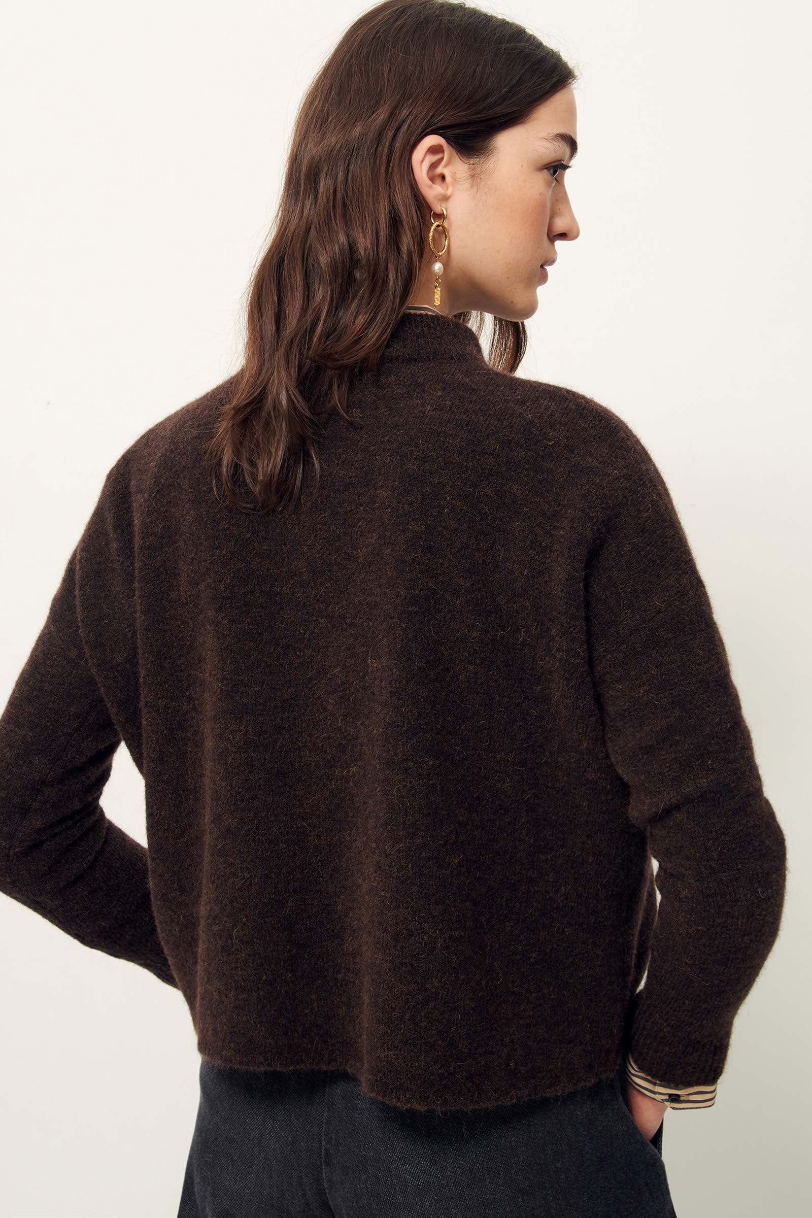 KUNLUN oversize knit sweat