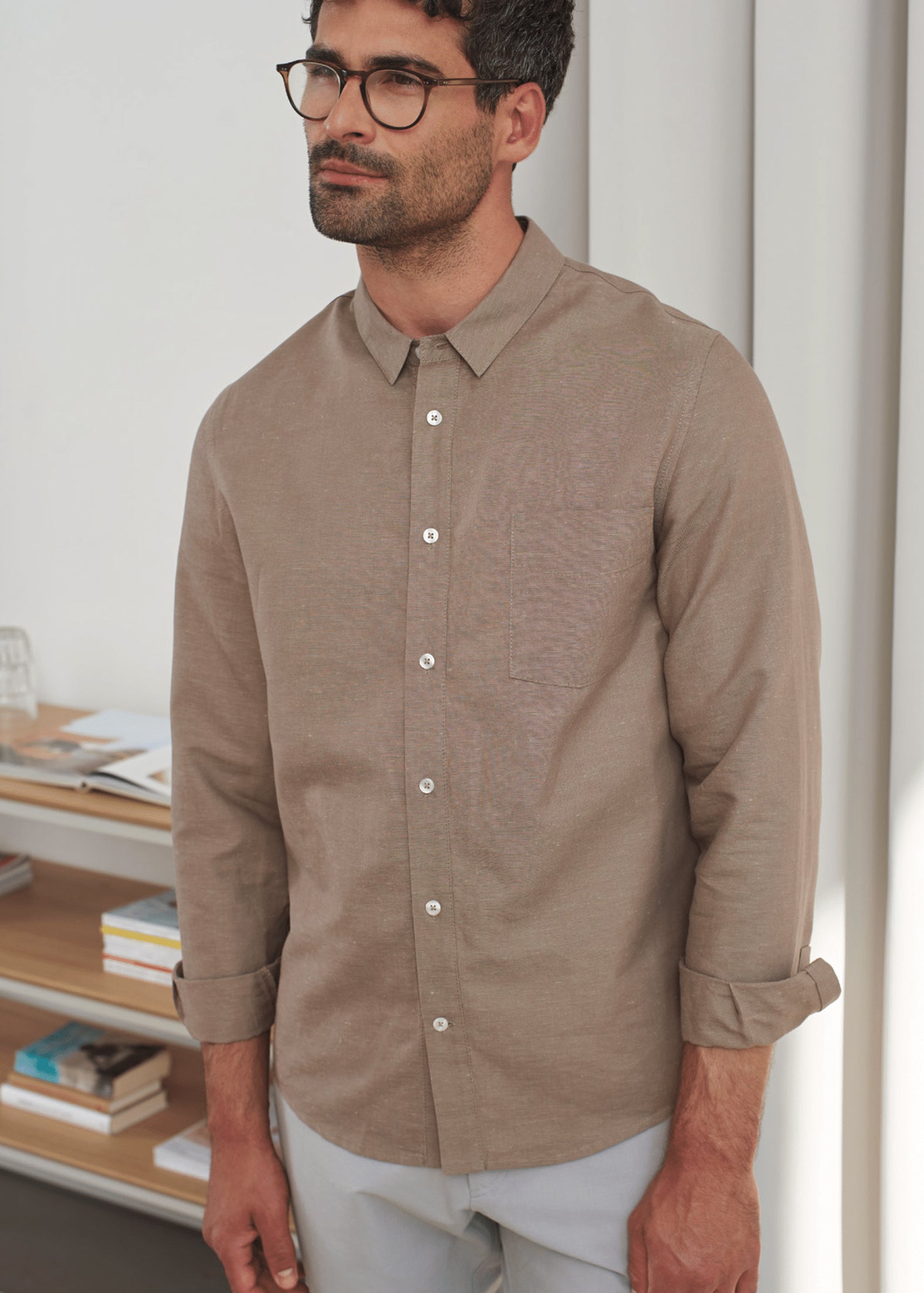 SIMON Linen & Cotton shirt